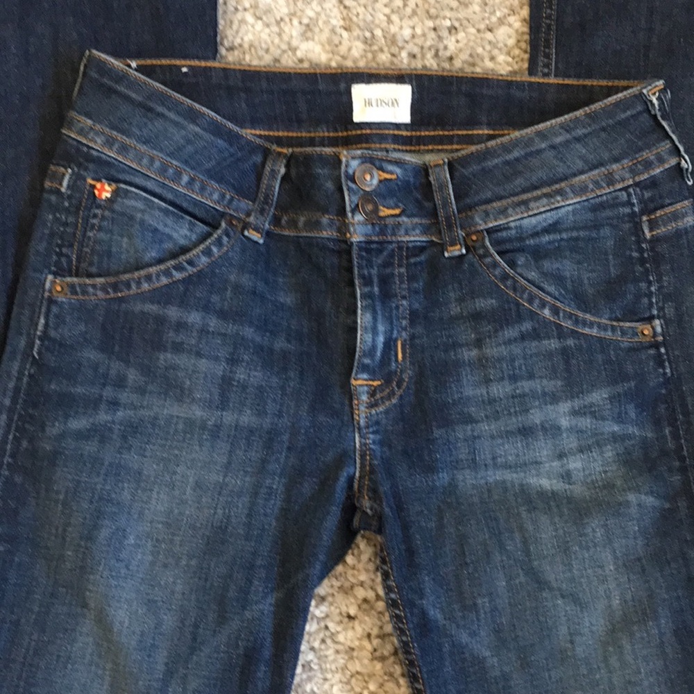 Hudson Signature Jeans, Dark-Tone Bootcut - Picture 3 of 6